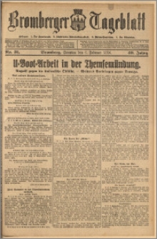 Bromberger Tageblatt. J. 40, 1916, nr 31