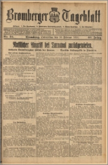 Bromberger Tageblatt. J. 40, 1916, nr 34