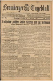 Bromberger Tageblatt. J. 40, 1916, nr 35