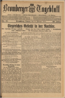 Bromberger Tageblatt. J. 40, 1916, nr 37