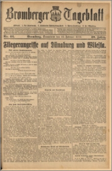 Bromberger Tageblatt. J. 40, 1916, nr 42