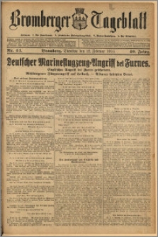 Bromberger Tageblatt. J. 40, 1916, nr 44