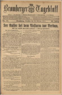 Bromberger Tageblatt. J. 40, 1916, nr 50