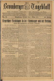 Bromberger Tageblatt. J. 40, 1916, nr 51