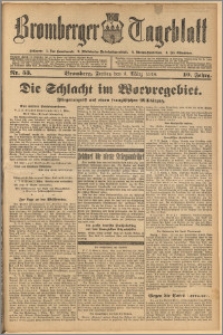 Bromberger Tageblatt. J. 40, 1916, nr 53