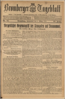 Bromberger Tageblatt. J. 40, 1916, nr 54