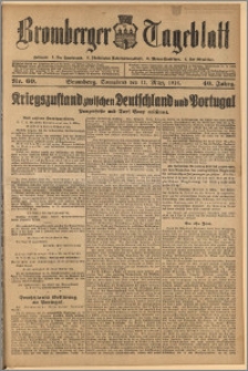 Bromberger Tageblatt. J. 40, 1916, nr 60