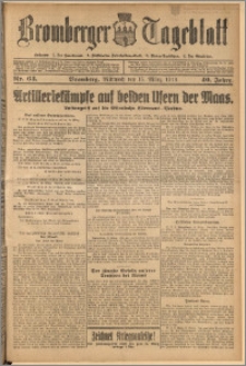 Bromberger Tageblatt. J. 40, 1916, nr 63
