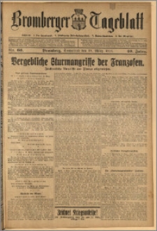 Bromberger Tageblatt. J. 40, 1916, nr 66