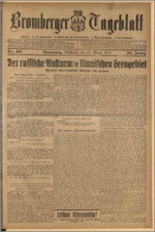 Bromberger Tageblatt. J. 40, 1916, nr 69