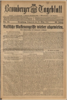 Bromberger Tageblatt. J. 40, 1916, nr 72