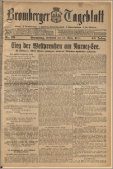 Bromberger Tageblatt. J. 40, 1916, nr 75