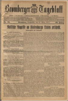 Bromberger Tageblatt. J. 40, 1916, nr 76