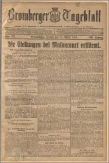 Bromberger Tageblatt. J. 40, 1916, nr 77
