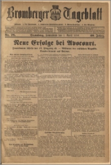 Bromberger Tageblatt. J. 40, 1916, nr 78