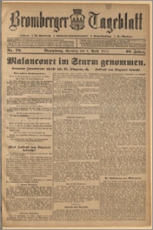 Bromberger Tageblatt. J. 40, 1916, nr 79