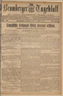 Bromberger Tageblatt. J. 40, 1916, nr 86