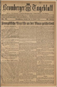 Bromberger Tageblatt. J. 40, 1916, nr 89