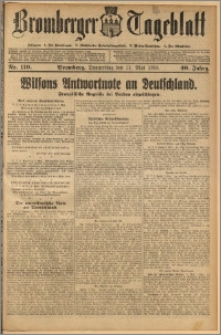 Bromberger Tageblatt. J. 40, 1916, nr 110