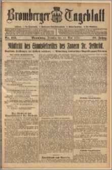 Bromberger Tageblatt. J. 40, 1916, nr 113
