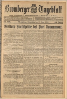 Bromberger Tageblatt. J. 40, 1916, nr 138