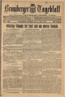 Bromberger Tageblatt. J. 40, 1916, nr 143
