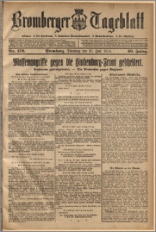 Bromberger Tageblatt. J. 40, 1916, nr 172
