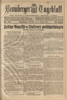 Bromberger Tageblatt. J. 40, 1916, nr 184