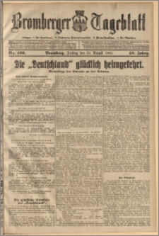 Bromberger Tageblatt. J. 40, 1916, nr 199