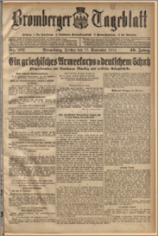 Bromberger Tageblatt. J. 40, 1916, nr 217