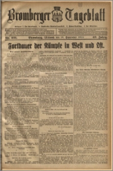 Bromberger Tageblatt. J. 40, 1916, nr 221