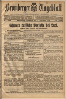 Bromberger Tageblatt. J. 40, 1916, nr 224