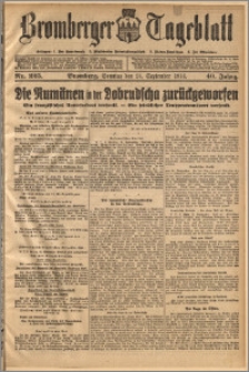 Bromberger Tageblatt. J. 40, 1916, nr 225