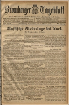 Bromberger Tageblatt. J. 40, 1916, nr 234