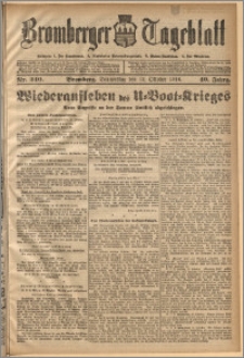 Bromberger Tageblatt. J. 40, 1916, nr 240