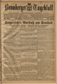 Bromberger Tageblatt. J. 40, 1916, nr 260