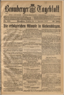 Bromberger Tageblatt. J. 40, 1916, nr 268