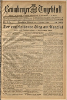 Bromberger Tageblatt. J. 40, 1916, nr 286