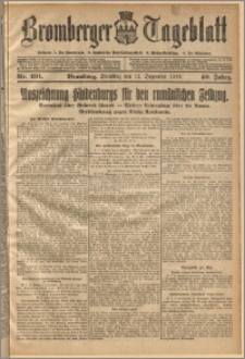 Bromberger Tageblatt. J. 40, 1916, nr 291