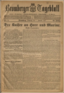 Bromberger Tageblatt. J. 41, 1917, nr 5