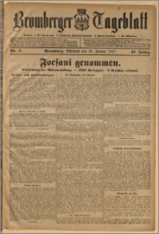 Bromberger Tageblatt. J. 41, 1917, nr 7