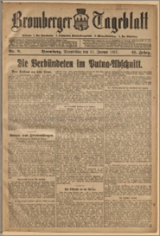 Bromberger Tageblatt. J. 41, 1917, nr 8