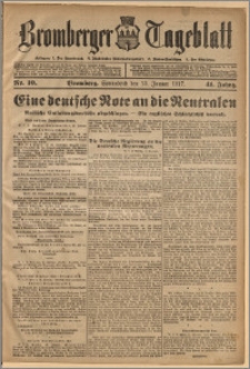 Bromberger Tageblatt. J. 41, 1917, nr 10