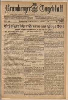 Bromberger Tageblatt. J. 41, 1917, nr 23