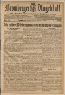Bromberger Tageblatt. J. 41, 1917, nr 29