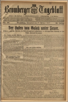 Bromberger Tageblatt. J. 41, 1917, nr 40