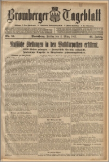 Bromberger Tageblatt. J. 41, 1917, nr 51