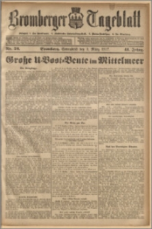 Bromberger Tageblatt. J. 41, 1917, nr 52