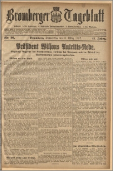 Bromberger Tageblatt. J. 41, 1917, nr 56