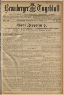Bromberger Tageblatt. J. 41, 1917, nr 58